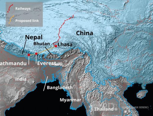 Хятадууд Эверестийг нүхэлж төмөр зам барина