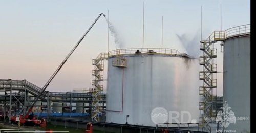 Оросын газрын тосны үйлдвэр рүү дроноор халджээ